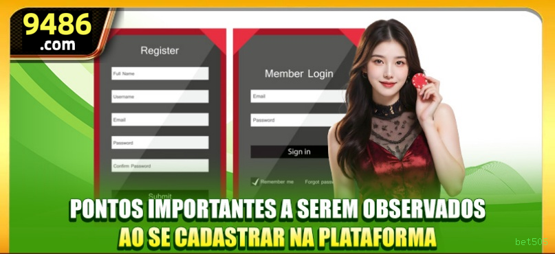 Controles de paJogonto e BRL em bet505